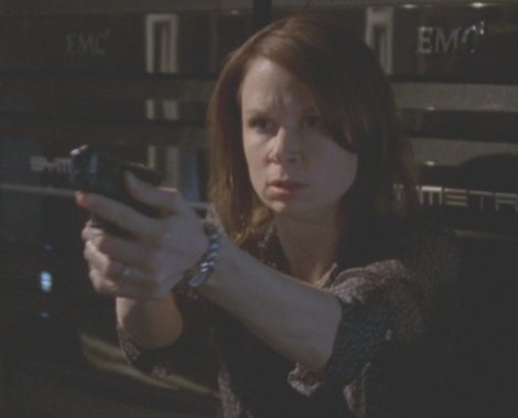 Chloe's got a gun. Again.