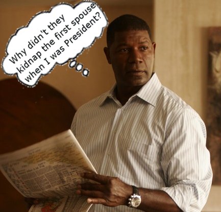 What President Palmer thinks about the current season of 24.