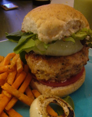 King Tom's Turkey Burger